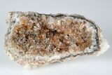 Quartz and Calcite with Metacinnabar Inclusions - Cocineras Mine #183777-1
